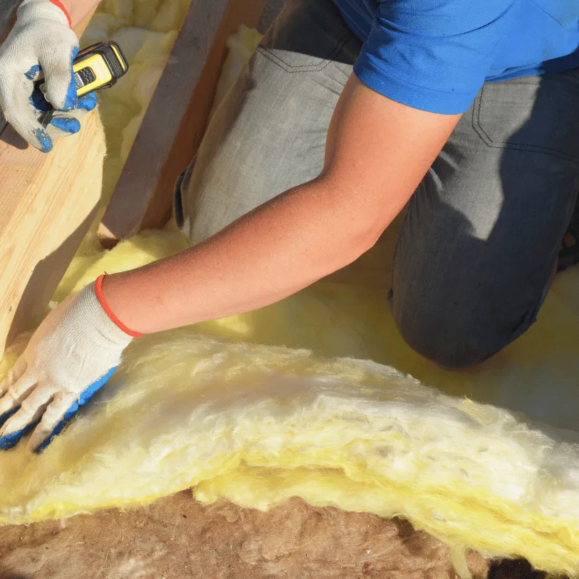 pose d'isolant laine de verre castres tarn